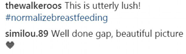 gap breastfeeding ad