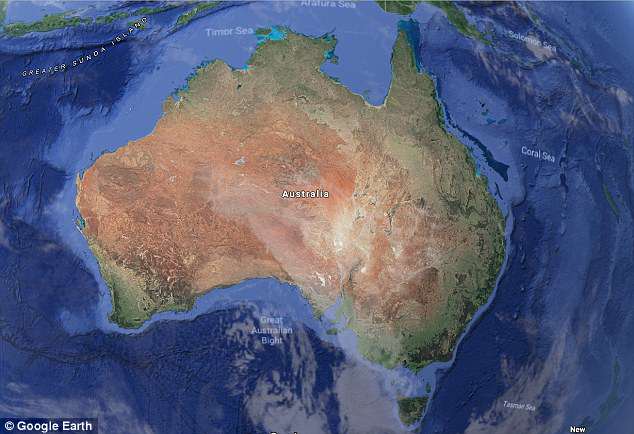 fake australia flat earth theory