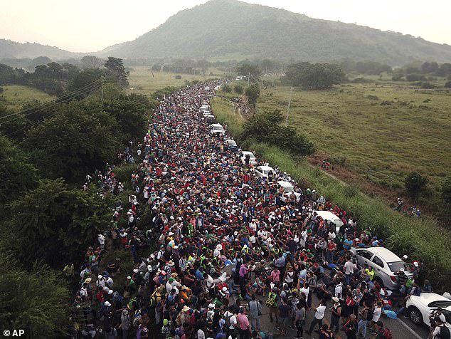 migrant caravan honduras