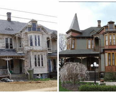 1887 Queen Anne Style House Is Restored To Its Once Beautiful Condition