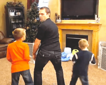 When Mom Is Gone, Dad Seizes The Opportunity To Create Hilarious Music Video With Kids