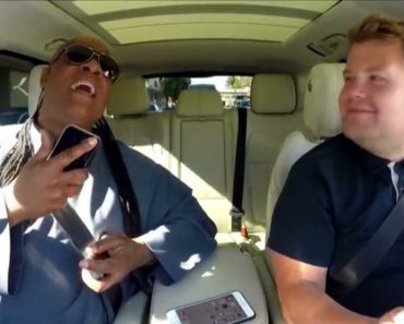 Stevie Wonder Brings Humor And His Legendary Talent To James Corden’s Carpool Karaoke