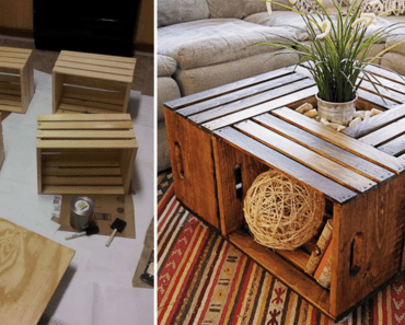 How To Make Your Own Beautiful And Functional Wine Crate Coffee Table