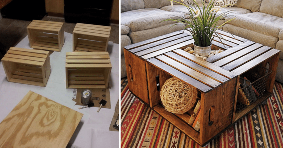 Wine Crate Coffee Table Newslinq, Coffee Table Wine Crate