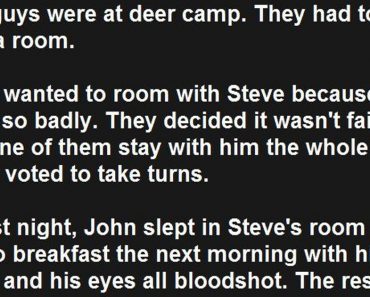 Snoring Man At Camp Is Keeping Everyone Awake, But His Bunk Mate’s Solution Is Hilarious…