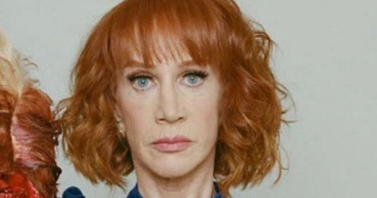 Kathy Griffin Holds Trump's Bloody Head.