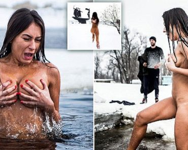 Woman Jogs Naked In The Snow And Skinny Dips In Sub Zero Temperatures