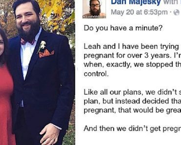 Dad Pens A Brutally Honest Post About His Wife’s Struggle To Get Pregnant