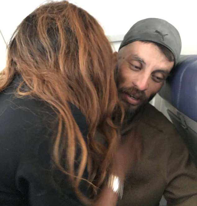 united airlines drunk attendant