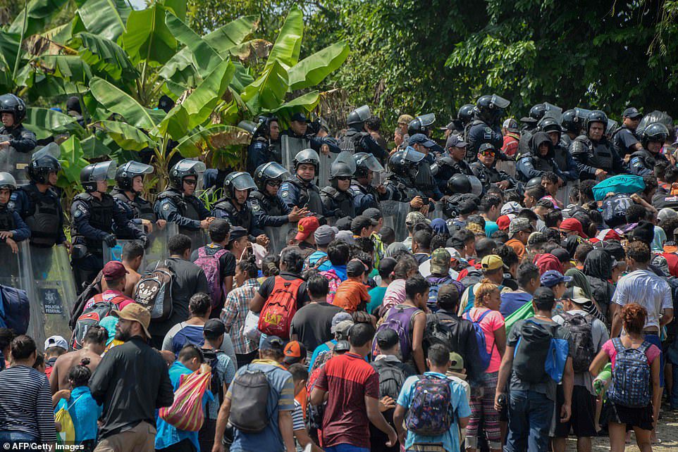 migrant caravan mexico