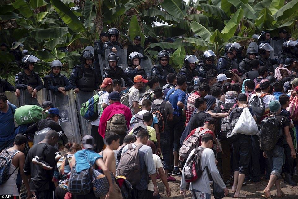 migrant caravan mexico