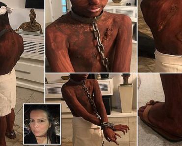 Mom Stirs Brazil’s Wounds, Dressing Her Son As A Slave For Halloween