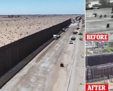 Border Patrol Reveals New Miles Of President Donald Trump’s Border Wall