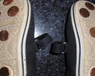 See Why This Mother Glued Pennies To Her Daughter’s Shoes
