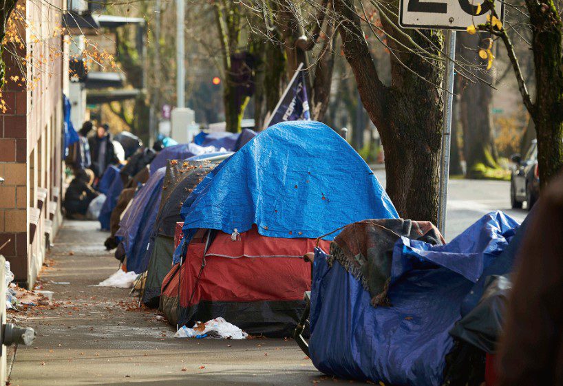 clearing homeless camps
