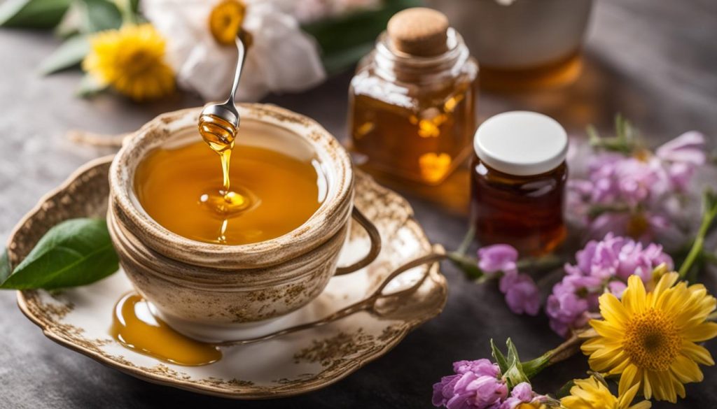 Honey for soothing stuffy nose
