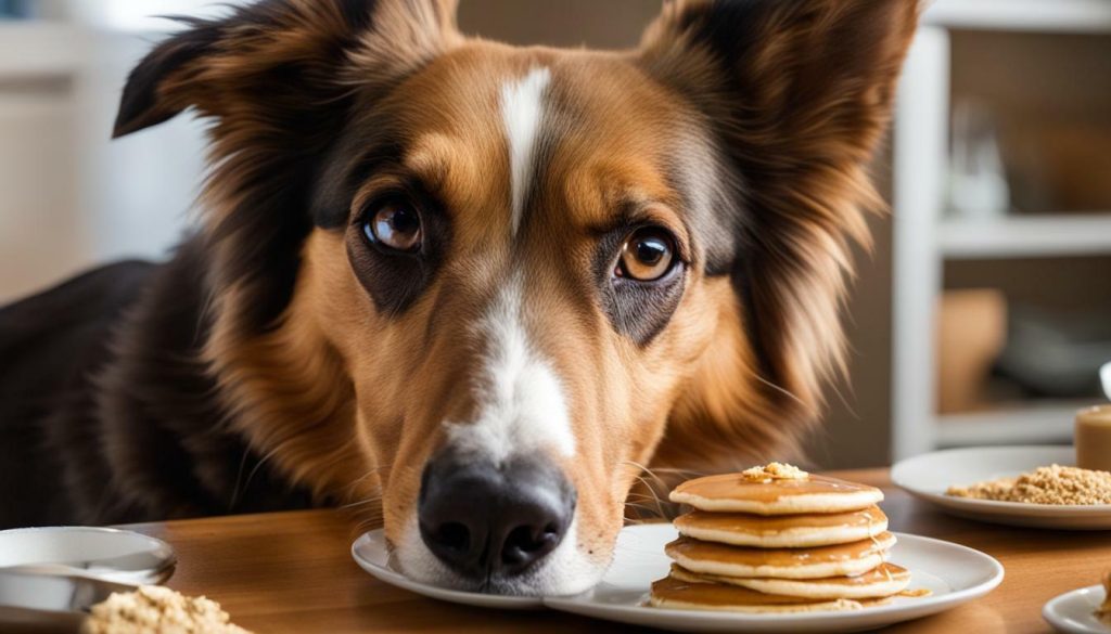 can dogs eat pancakes with peanut butter
